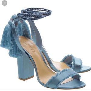 Schutz tassel sandals